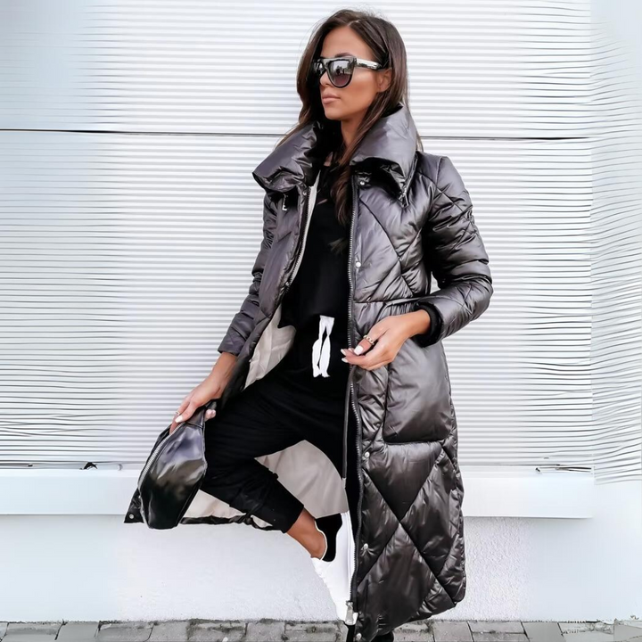Elegancia - Abrigo Largo Chic y Cálido