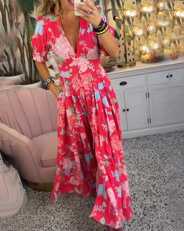 Adelaida | Vestido Maxi Floral