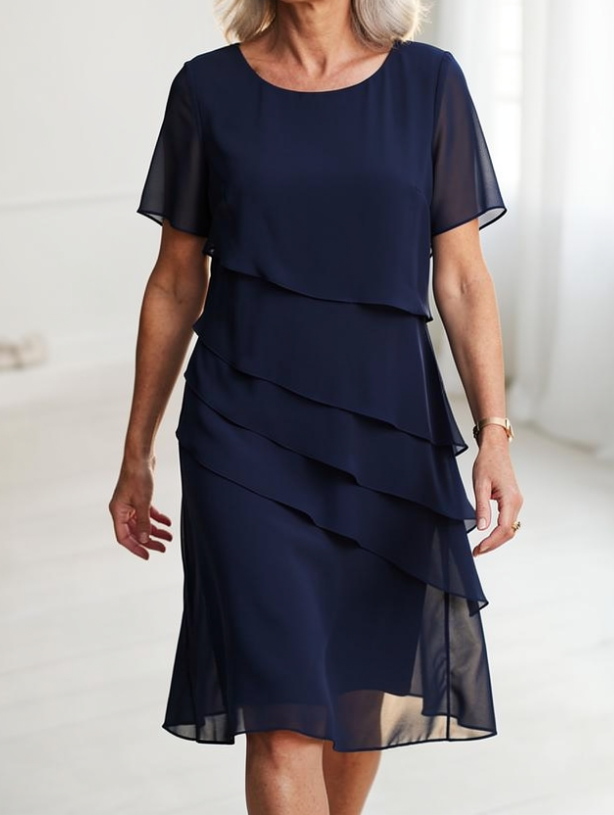 Maristelle | Vestido Elegante Noche Satinada