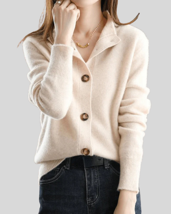Adèle | Cárdigan Chic con Botones