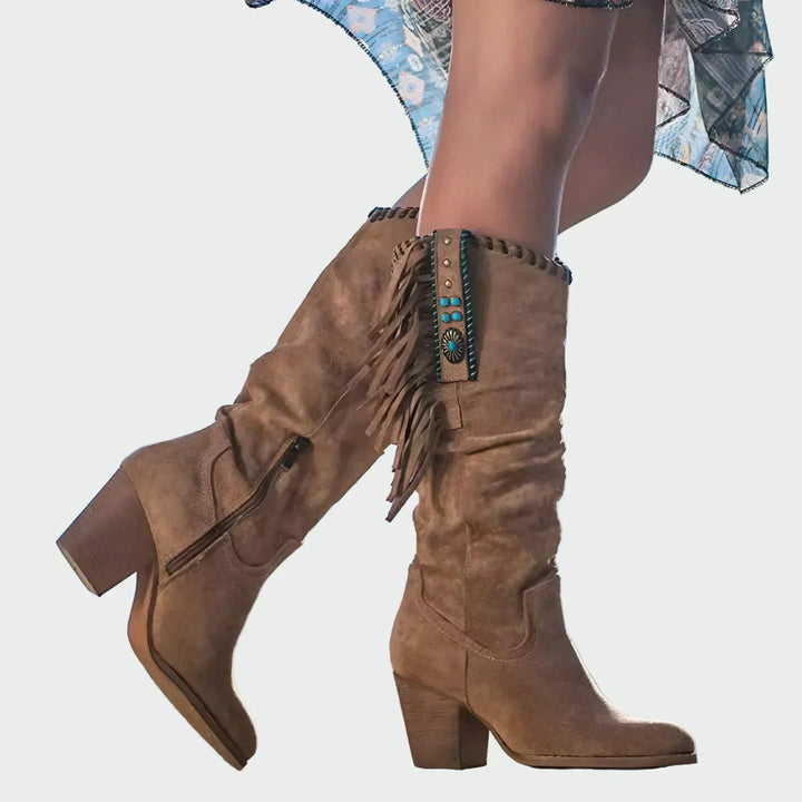 Savannah | Botas Vaqueras con Flecos