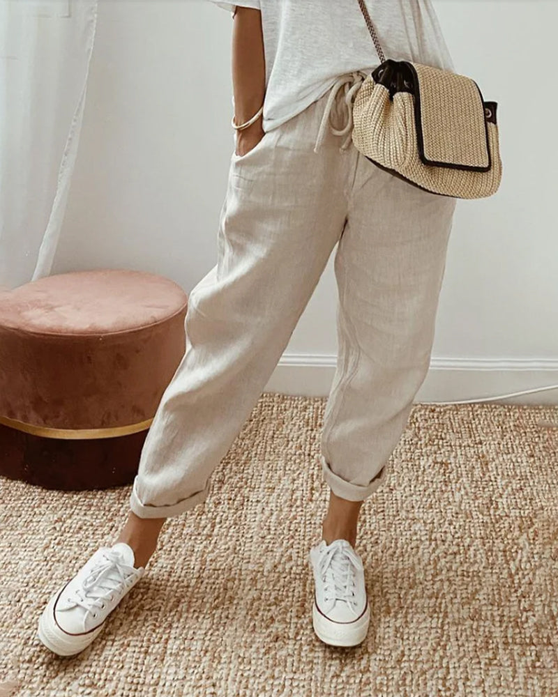 Noémie | Pantalón Casual Transpirable