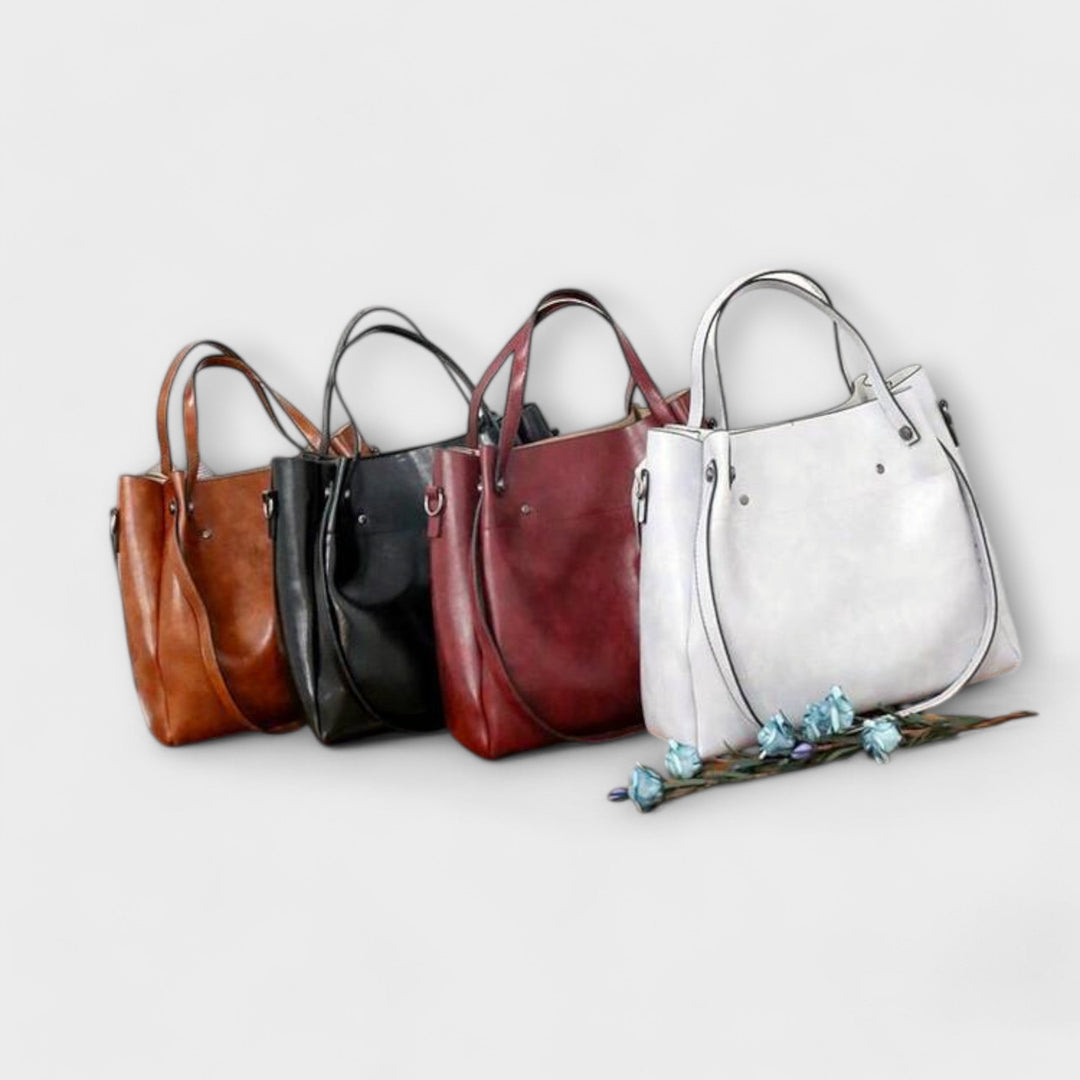 Émilie | Conjunto de 3 Piezas Bolso & Clutch Elegancia Vintage