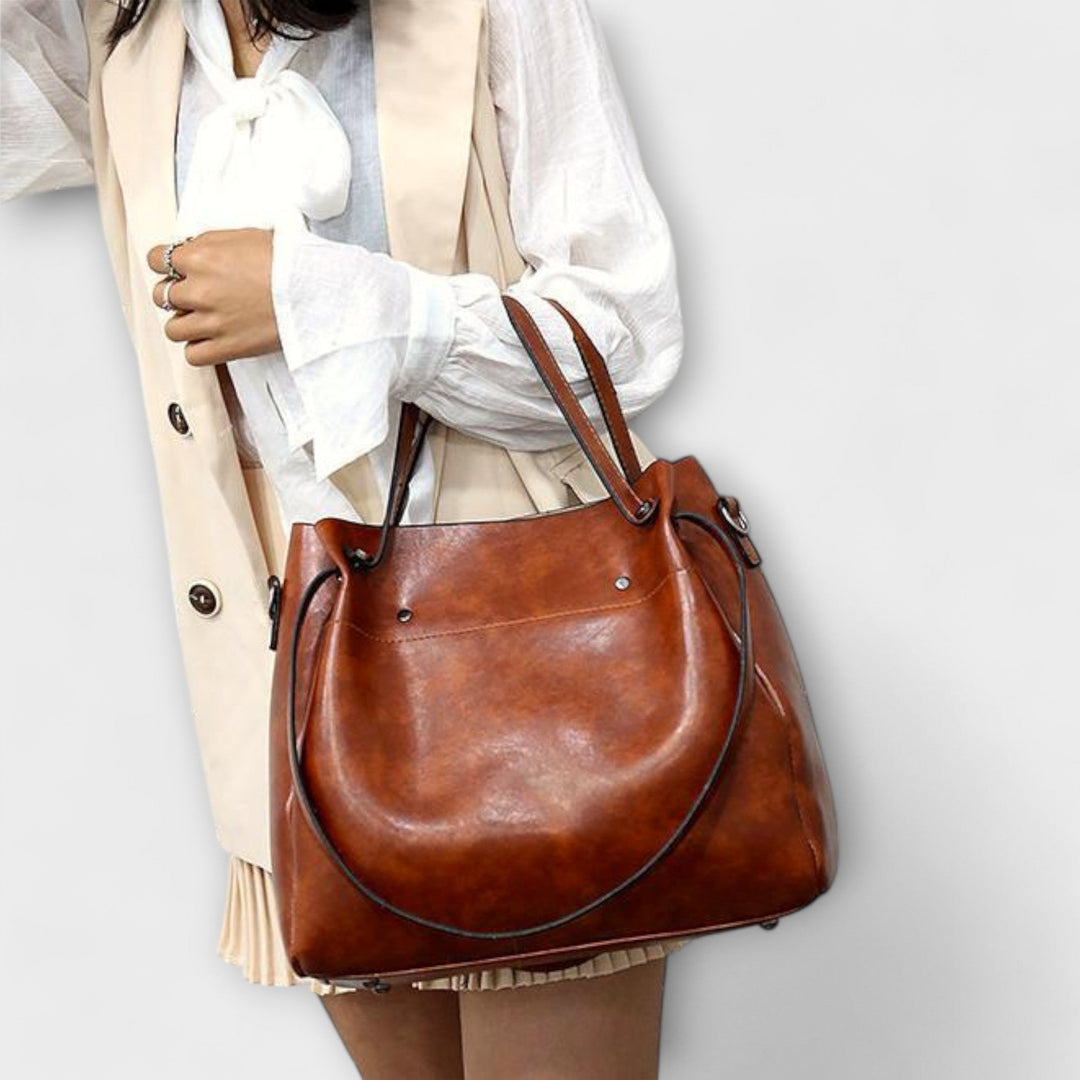 Émilie | Conjunto de 3 Piezas Bolso & Clutch Elegancia Vintage