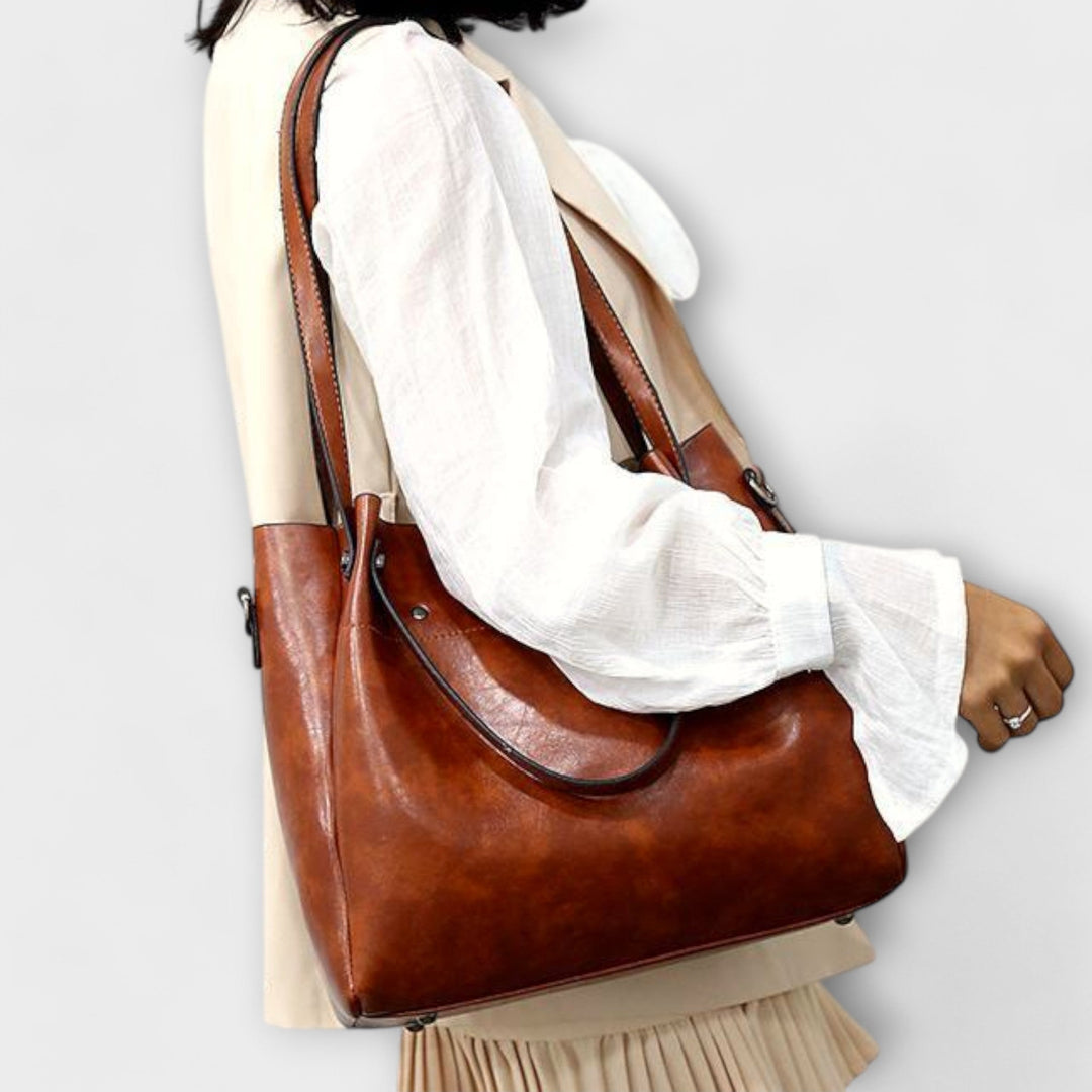 Émilie | Conjunto de 3 Piezas Bolso & Clutch Elegancia Vintage