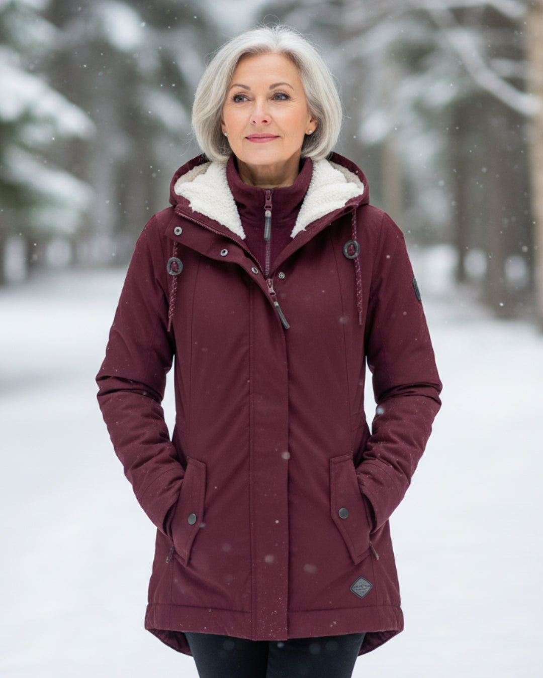 Amelia - Parka Reversible Elegante