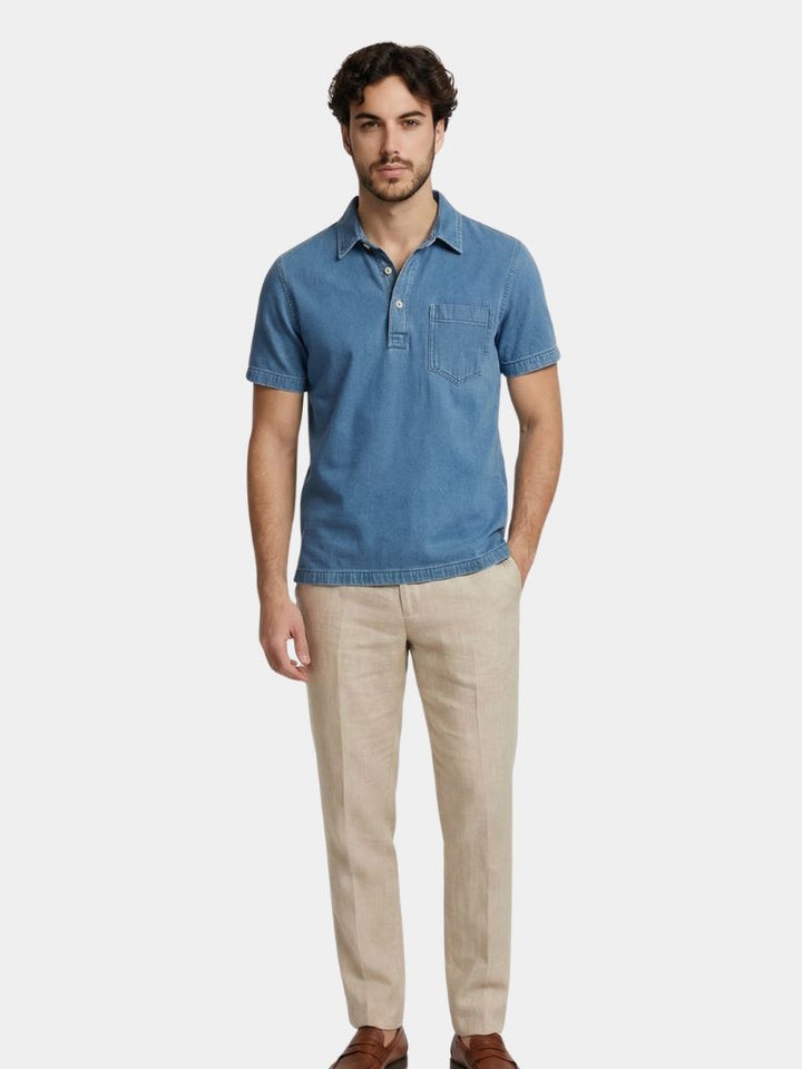 Bethlehem Blues Polo Shirt - Dalton & Rowe