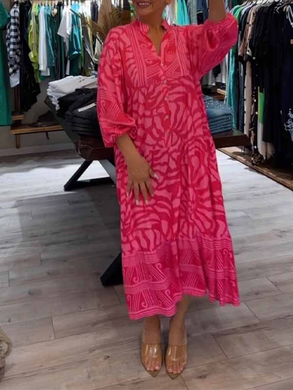Solange | Vestido Maxi Acampanado