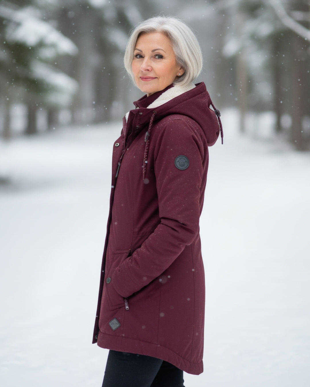 Amelia - Parka Reversible Elegante
