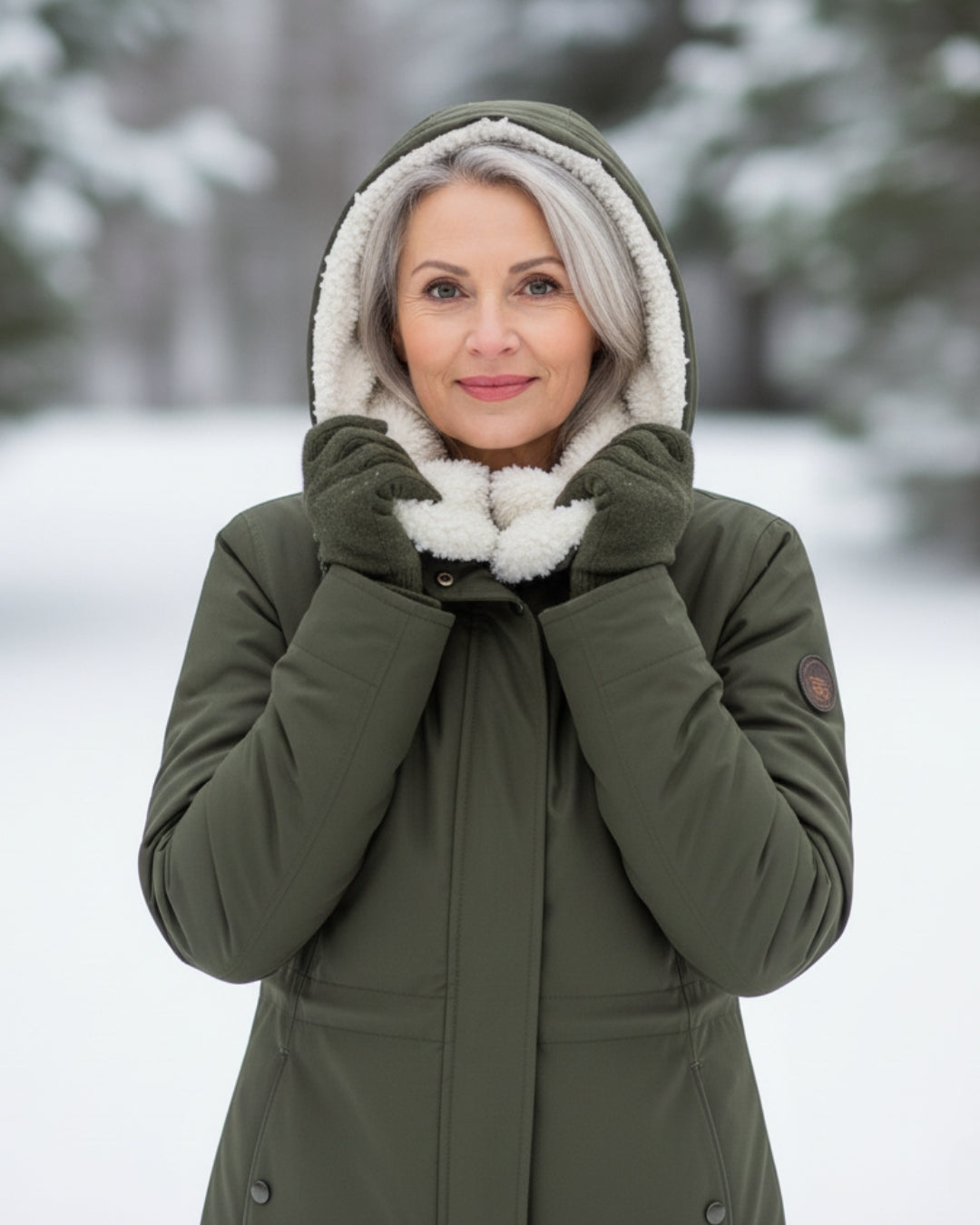 Amelia - Parka Reversible Elegante