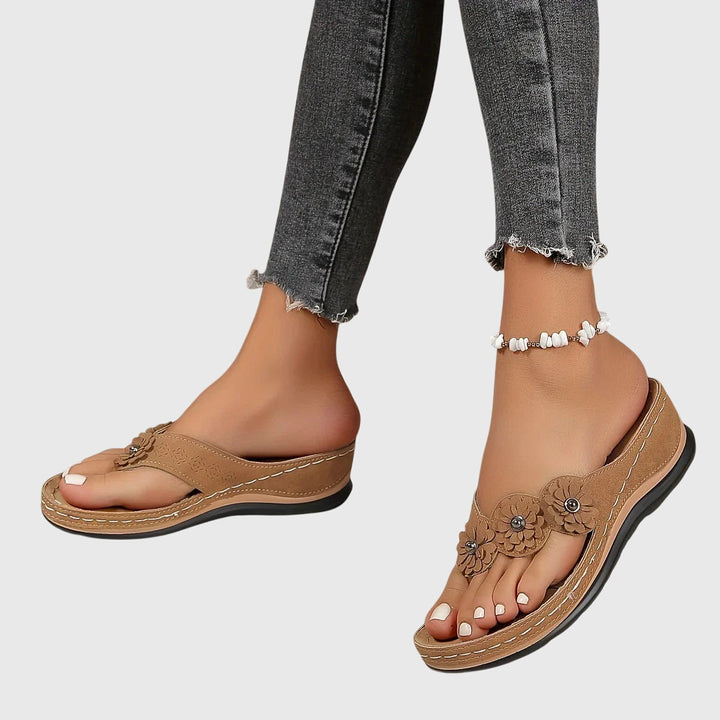 Asha | Sandalias Ortopédicas Florales