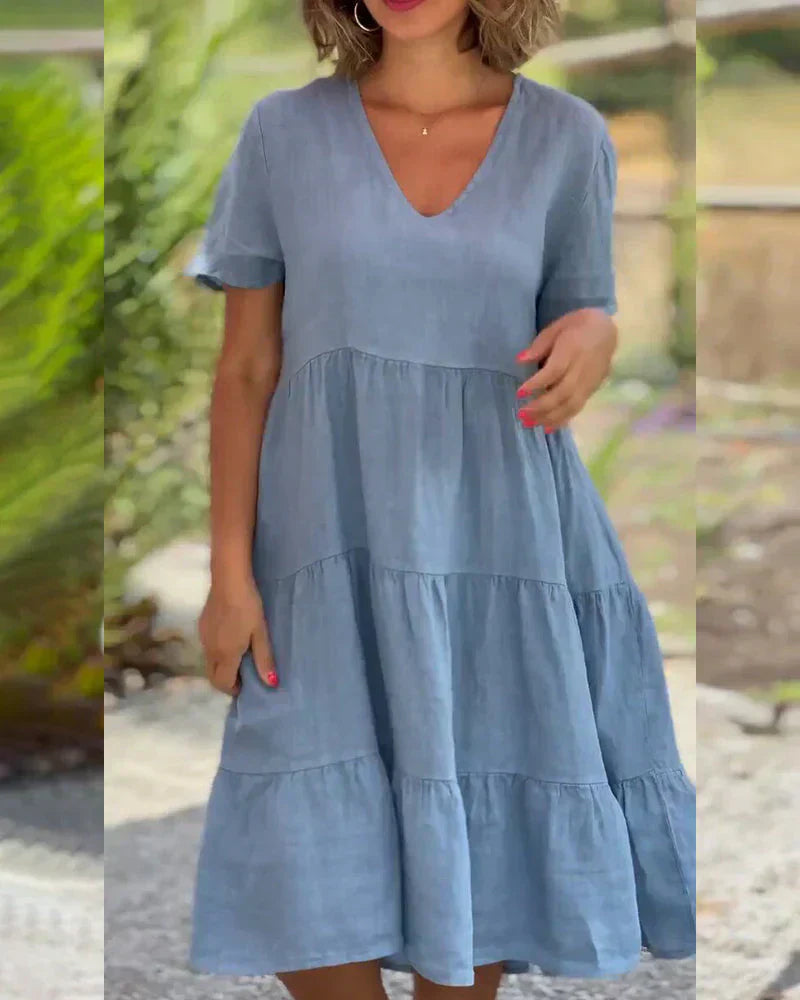 Anaëlle | Vestido Midi Fluido