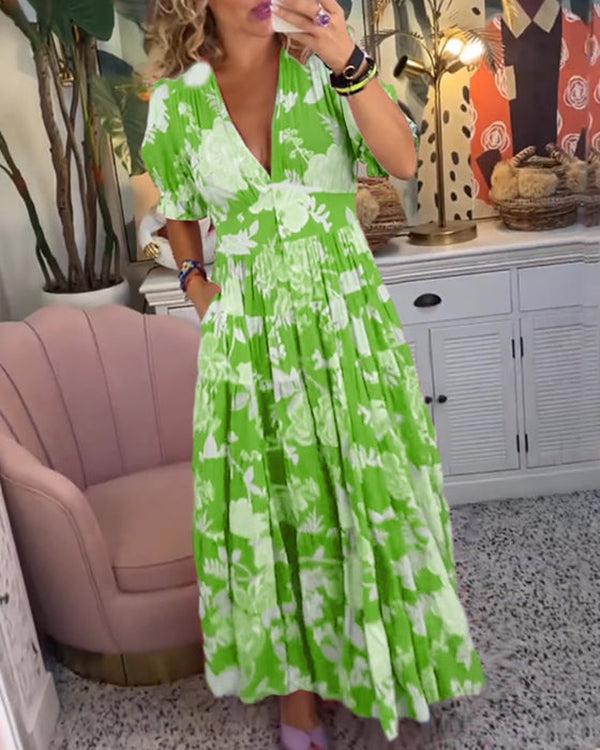 Adelaida | Vestido Maxi Floral