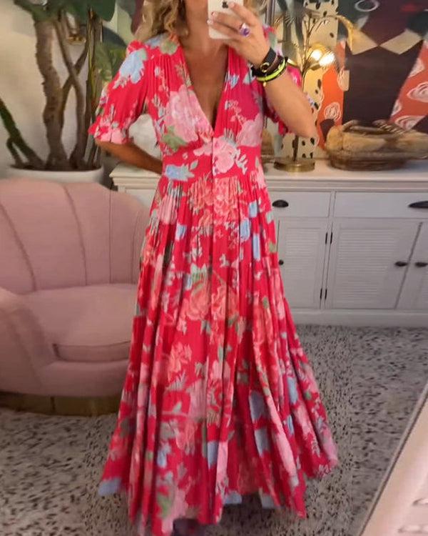 Adelaida | Vestido Maxi Floral