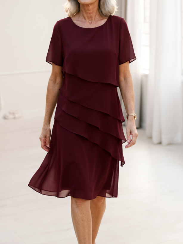 Maristelle | Vestido Elegante Noche Satinada