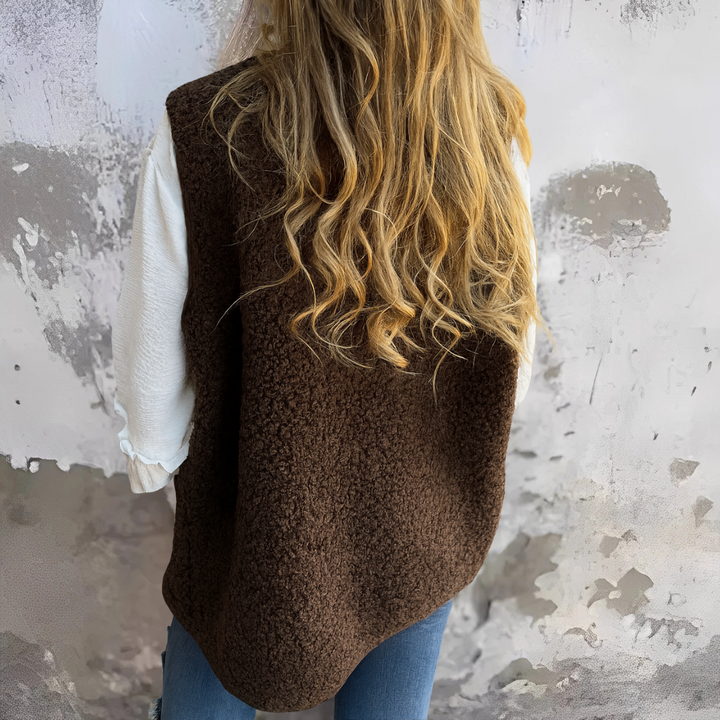 Ebba - Chaleco Suave de Otoño