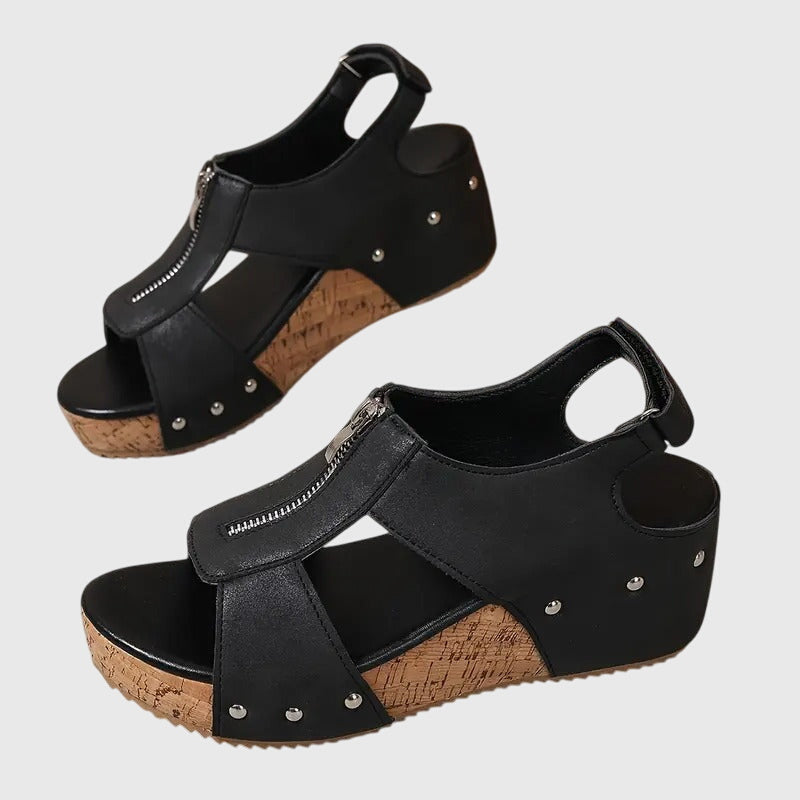 Bridie | Sandalias Ortopédicas con Cuña