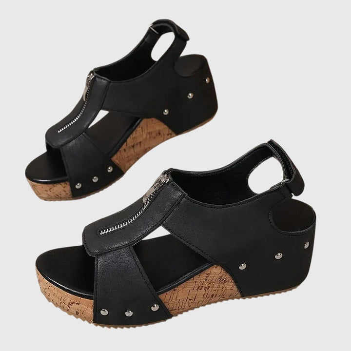 Bridie | Sandalias Ortopédicas con Cuña
