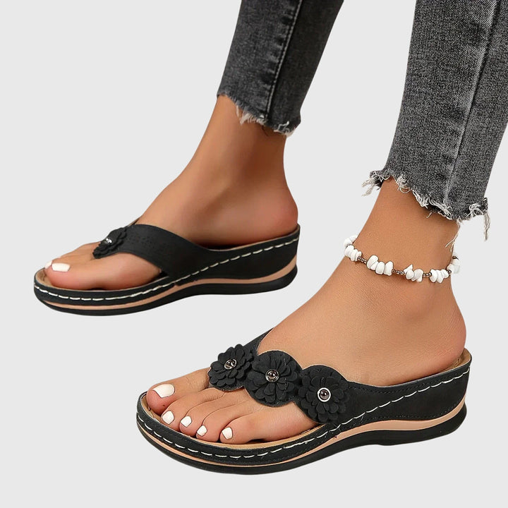 Asha | Sandalias Ortopédicas Florales