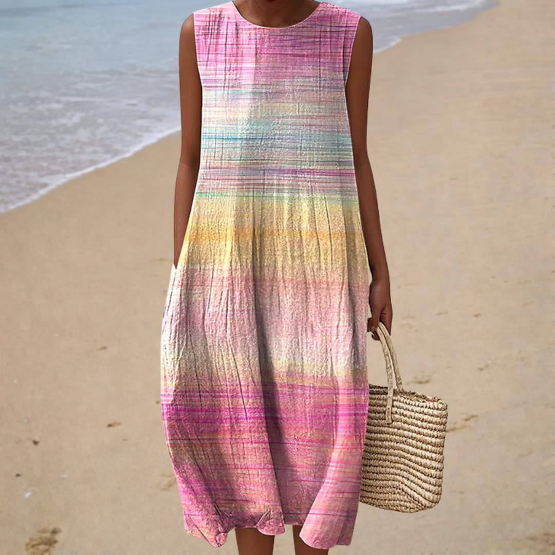 Élodie | Vestido Midi Fluido