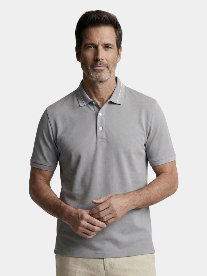 Steel Grey Polo - Dalton & Rowe
