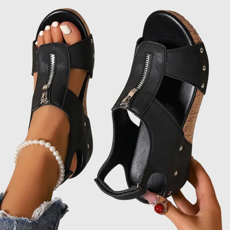 Bridie | Sandalias Ortopédicas con Cuña