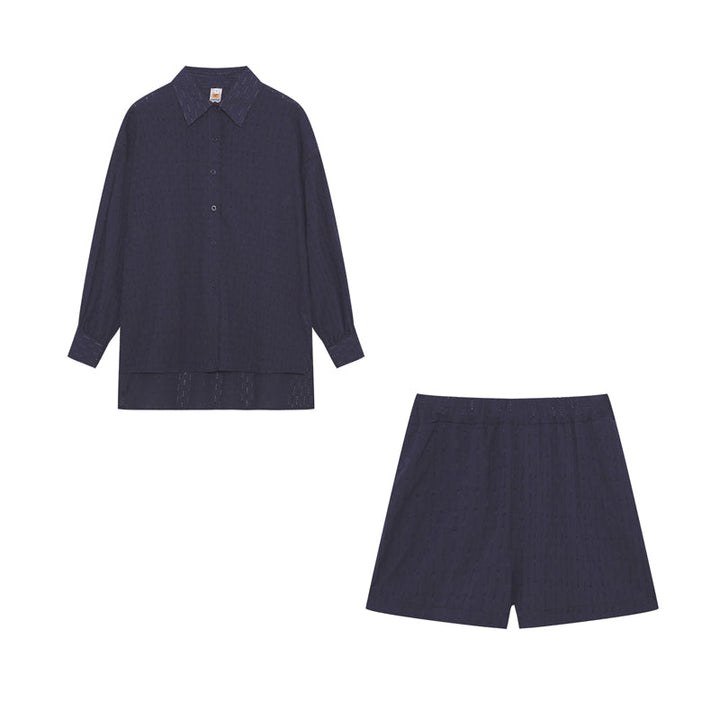 Elizabeth - Conjunto de Camisa y Shorts Ligeros