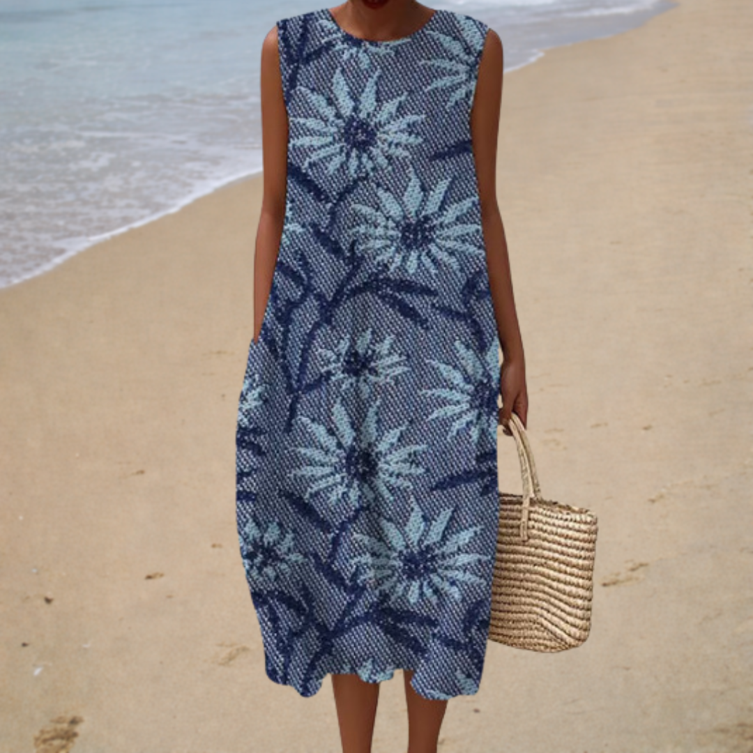 Brigitte | Vestido Midi Floral Elegante
