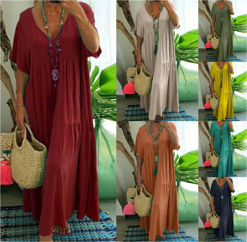 Brigitte | Vestido Maxi Casual