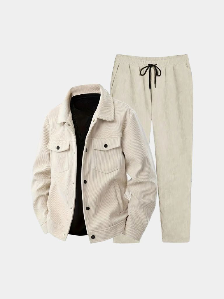Ivory Corduroy Set - Dalton & Rowe