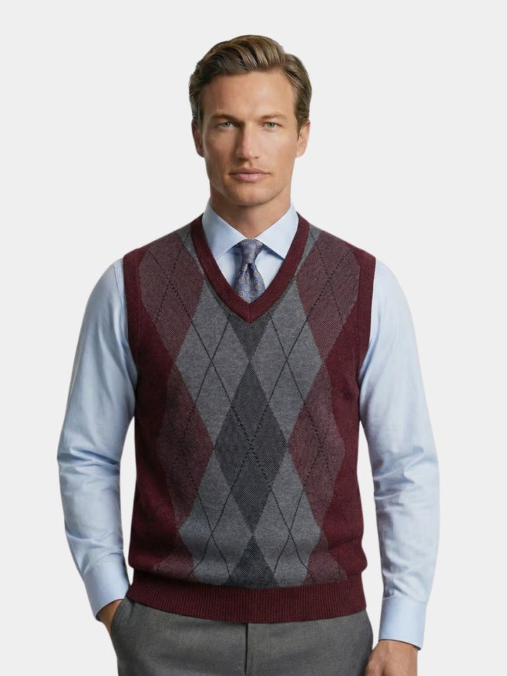 Academic Essential Knit Vest - Dalton & Rowe