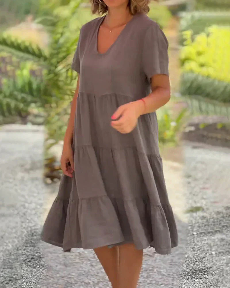 Anaëlle | Vestido Midi Fluido