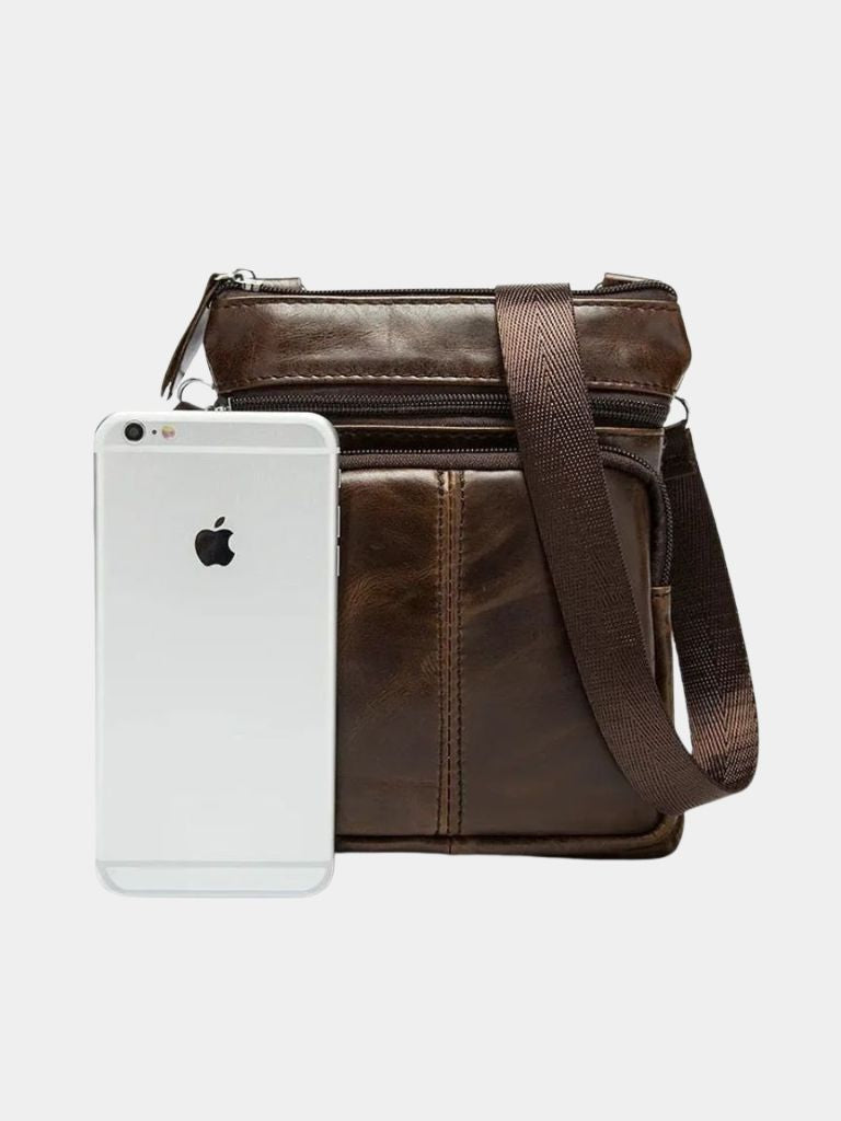 Crossbody Leather Shoulder Bag - Dalton & Rowe