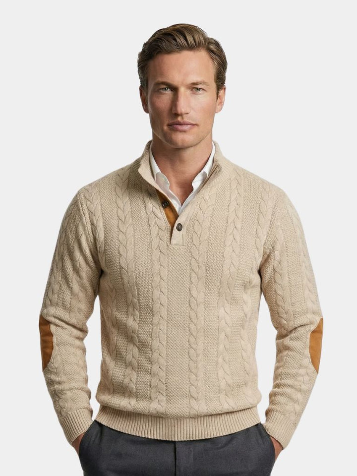 Timberline Long Collar Knit Sweater - Dalton & Rowe