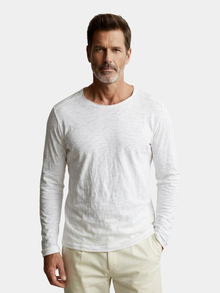 Essential Vintage Cotton Long Sleeve Tee - Dalton & Rowe