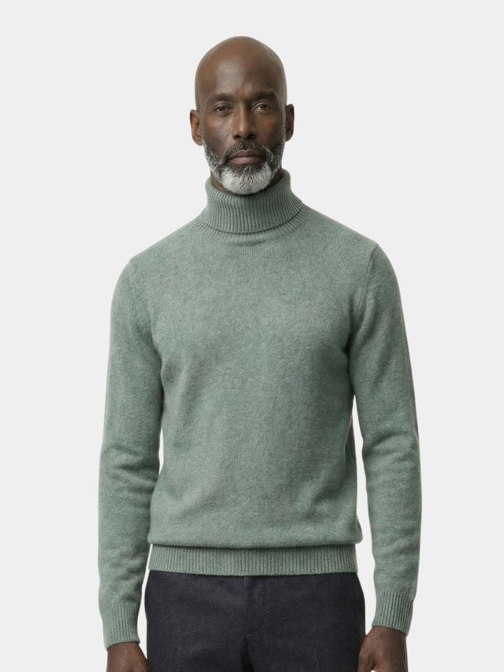 100% Merino Wool Turtleneck Sweater - Dalton & Rowe