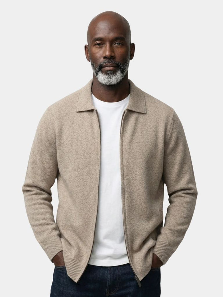 Cashmere Heritage Knit Jacket - Dalton & Rowe