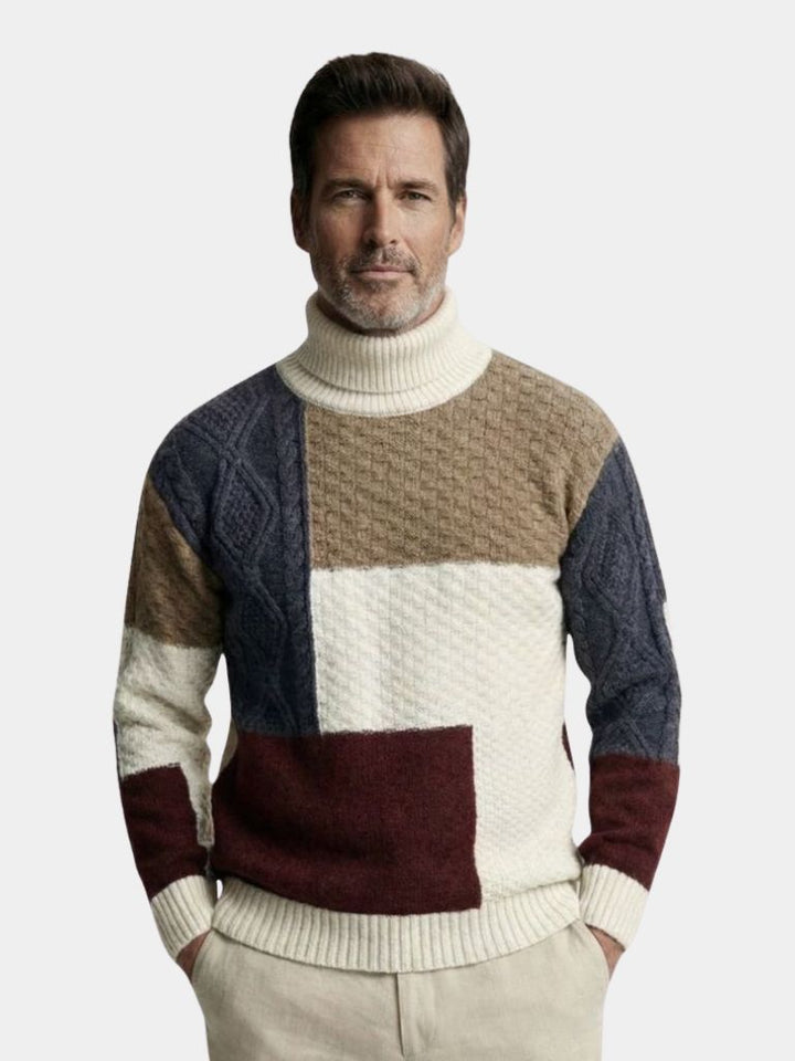 Mosaic Artisan Knit Sweater - Dalton & Rowe