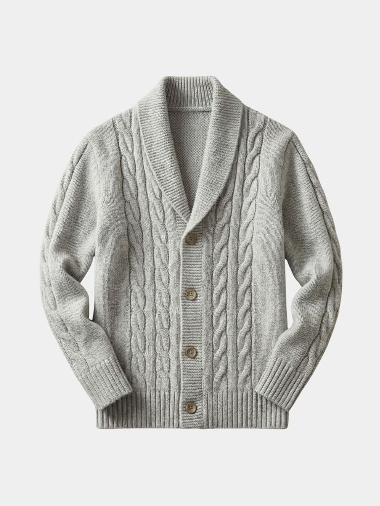 Men's Elegant Knit Cardigan - Dalton & Rowe