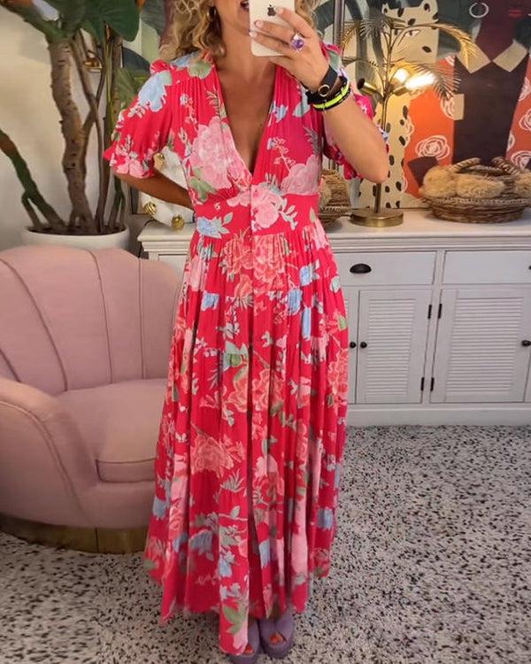 Adelaida | Vestido Maxi Floral