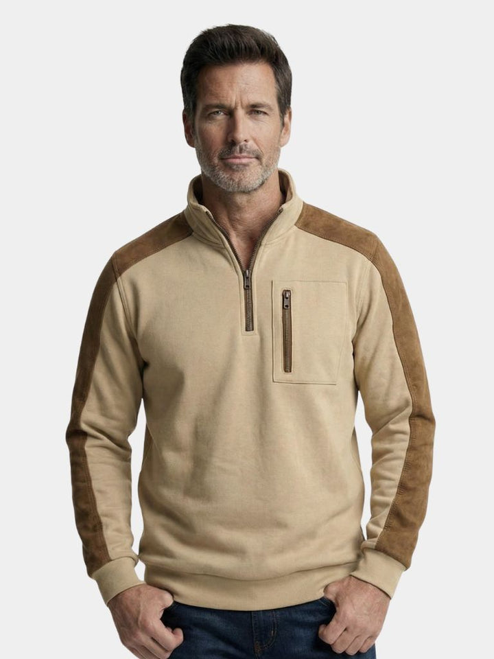 Urban Explorer High Collar Quarter Zip Pullover - Dalton & Rowe