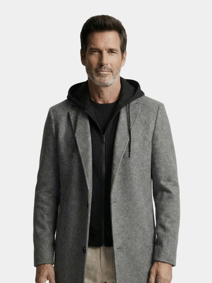 Metropolitan Hooded Overcoat - Dalton & Rowe