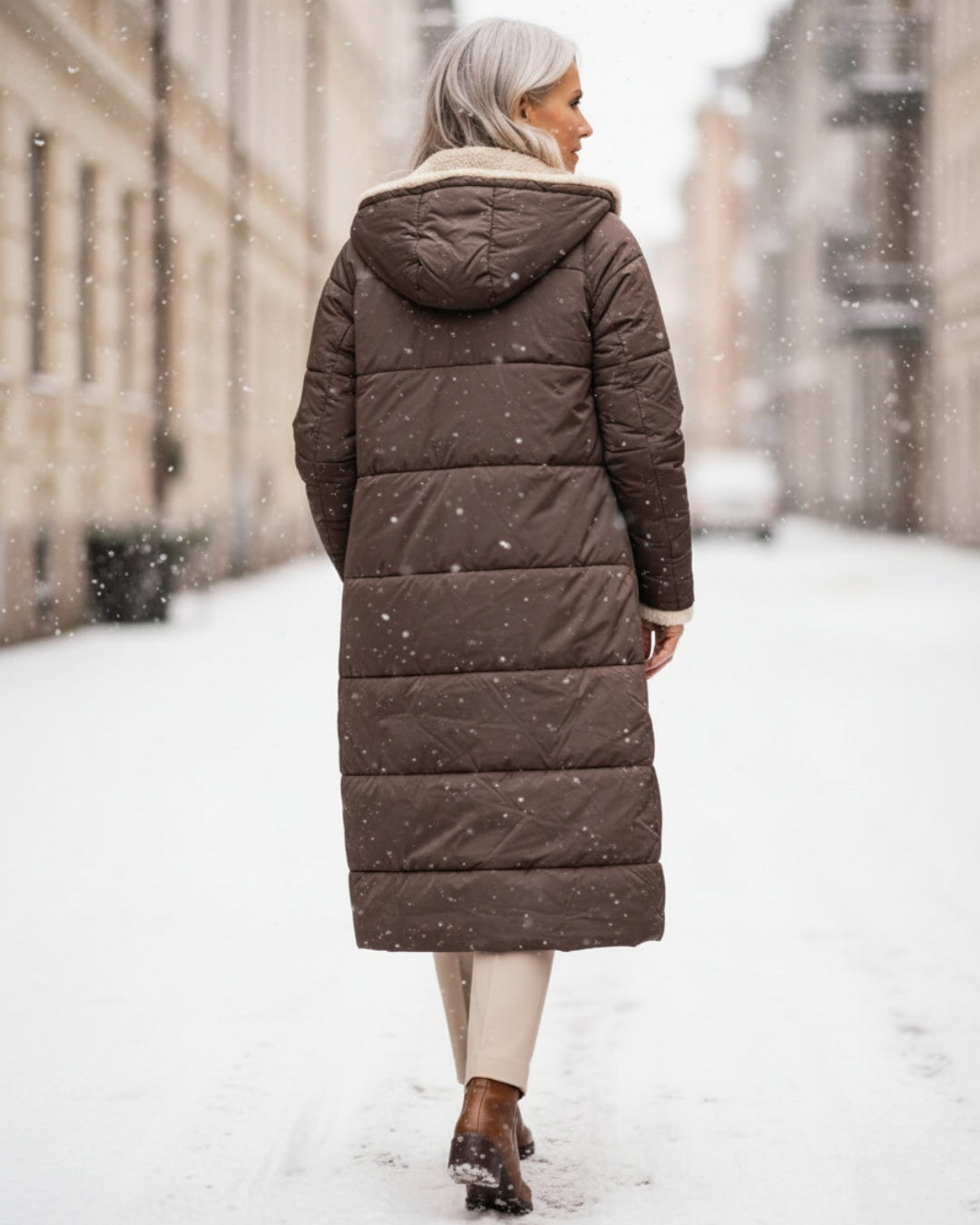 Eleanor - Abrigo Reversible Elegante