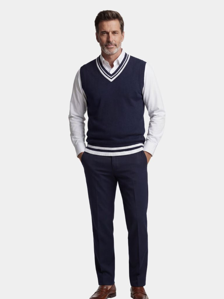 Old Money Essential Knit Vest - Dalton & Rowe