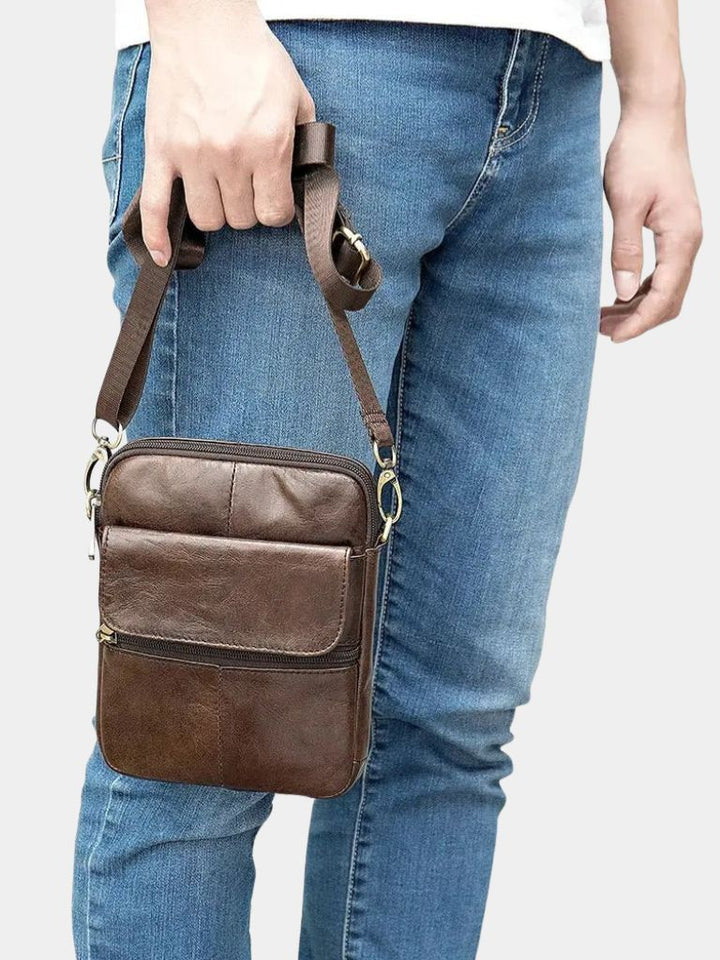 Essential Leather Shoulder Bag - Dalton & Rowe