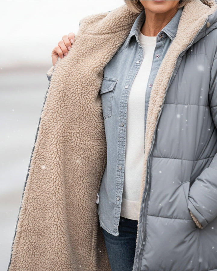 Eleanor - Abrigo Reversible Elegante