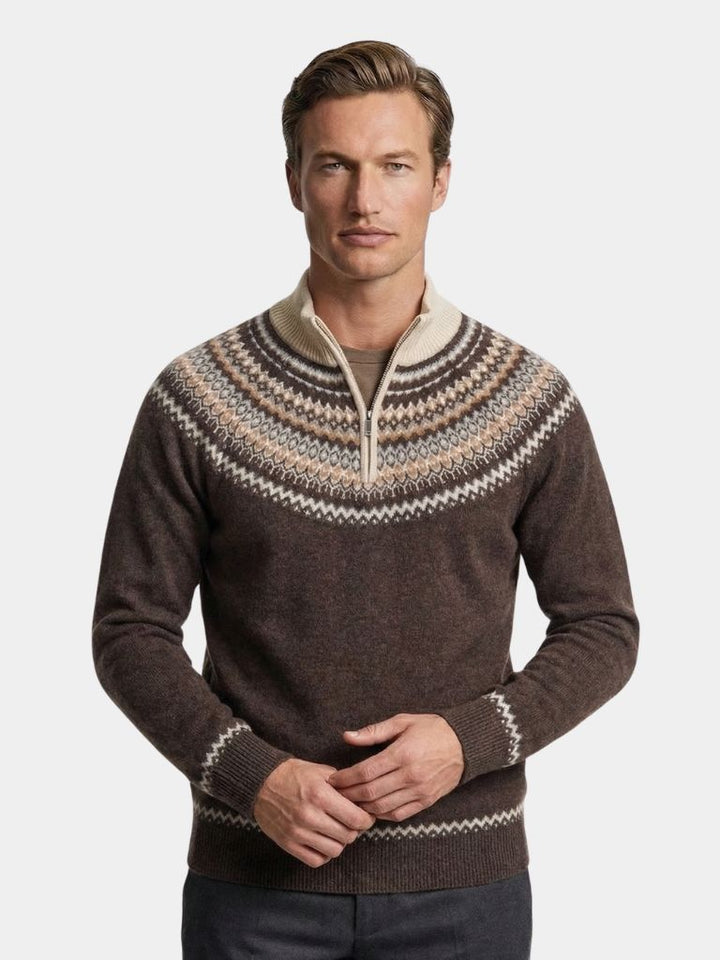 Valenbourg Nordic Knit Sweater - Dalton & Rowe