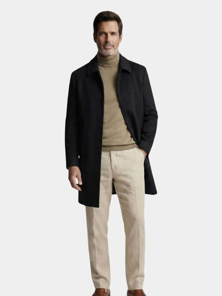 Monarch Wool Classic Coat - Dalton & Rowe