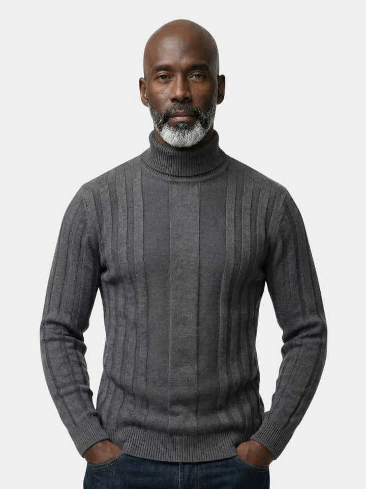 Turtleneck Knitwear Pullover Sweater - Dalton & Rowe