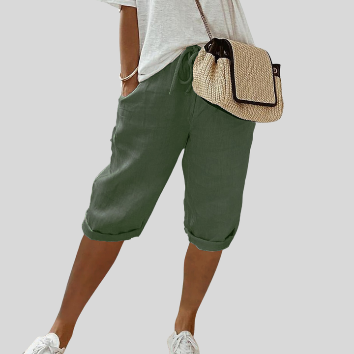 Audrey | Pantalón Corto Casual de Verano Ligero